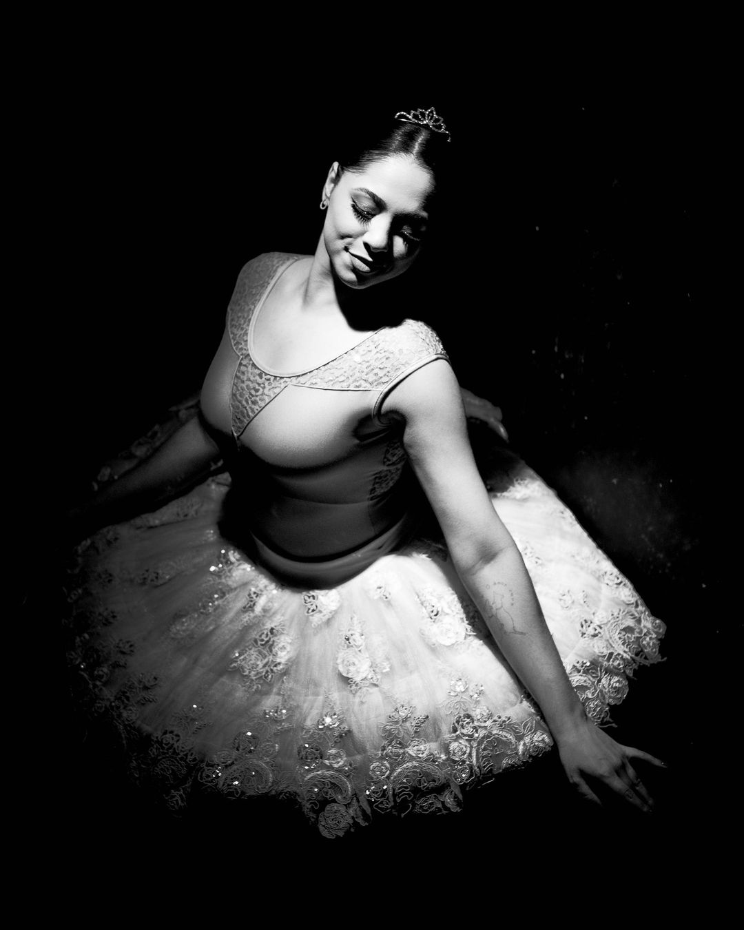 Bailarina em cena